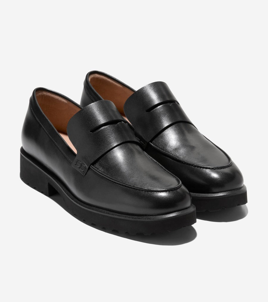 コール ハーン COLE HAAN グウェンドリン ペニー ローファー womens （ブラック レザー） ブラック レザー