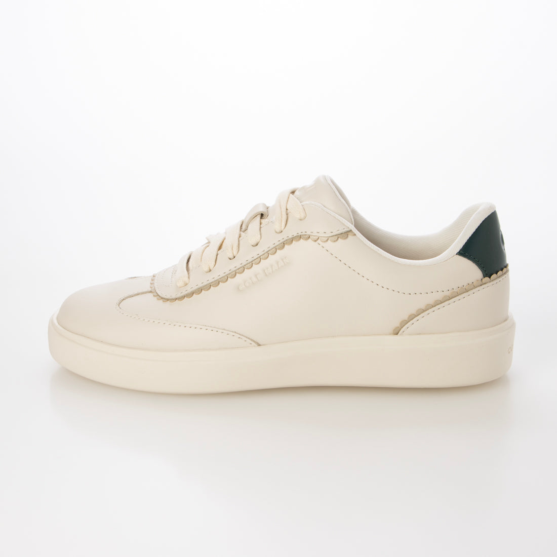 コール ハーン COLE HAAN グランド クロスコート アロウ スニーカー womens （アイボリー レザー / レインフォレスト レザー） アイボリー レザー / レインフォレスト レザー