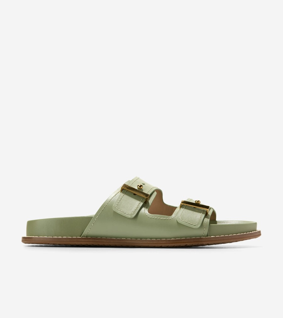 コール ハーン COLE HAAN マリソル フットベッド サンダル womens （オイル グリーン レザー） オイル グリーン レザー