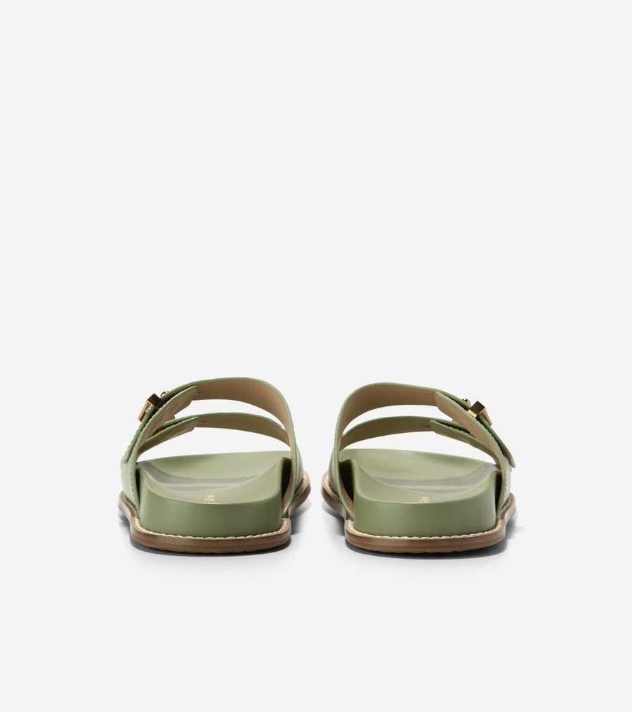 コール ハーン COLE HAAN マリソル フットベッド サンダル womens （オイル グリーン レザー） オイル グリーン レザー