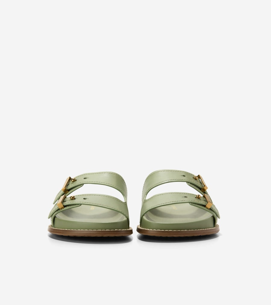 コール ハーン COLE HAAN マリソル フットベッド サンダル womens （オイル グリーン レザー） オイル グリーン レザー