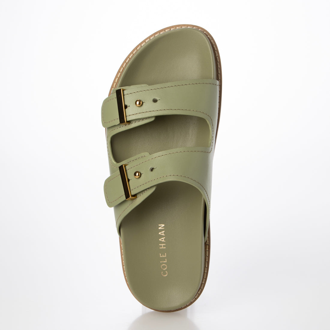 コール ハーン COLE HAAN マリソル フットベッド サンダル womens （オイル グリーン レザー） オイル グリーン レザー