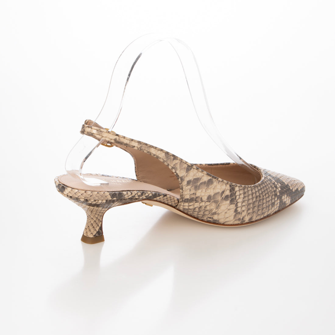 コール ハーン COLE HAAN タイラ キティンヒール スリング パンプ womens （カシミア ミラノ スネーク プリント レザー） カシミア ミラノ スネーク プリント レザー