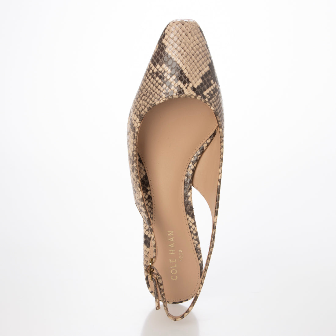 コール ハーン COLE HAAN タイラ キティンヒール スリング パンプ womens （カシミア ミラノ スネーク プリント レザー） カシミア ミラノ スネーク プリント レザー