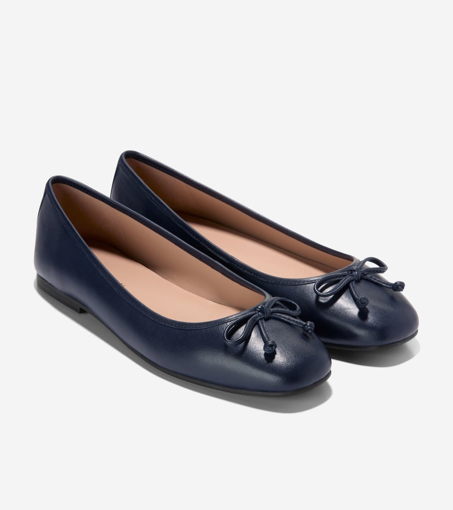 コール ハーン COLE HAAN ヤラ ソフト バレエ womens （ミッドナイト ムーン レザー） ミッドナイト ムーン レザー
