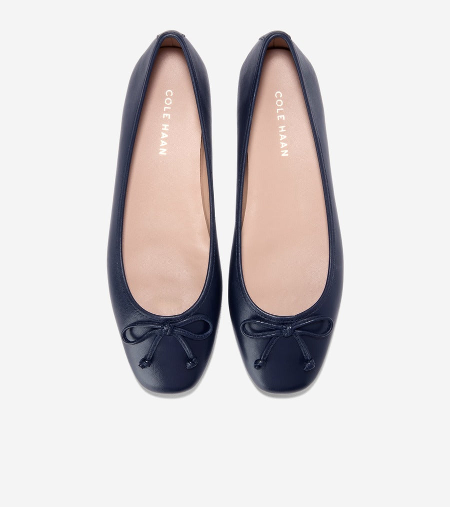 コール ハーン COLE HAAN ヤラ ソフト バレエ womens （ミッドナイト ムーン レザー） ミッドナイト ムーン レザー