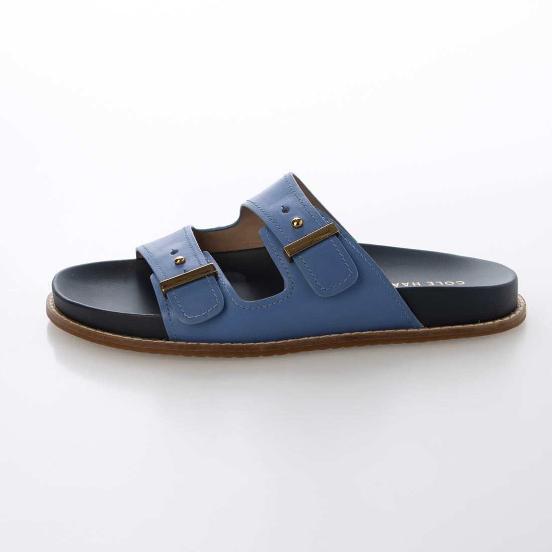 コール ハーン COLE HAAN マリソル フットベッド サンダル womens （ダッチ ブルー スエード / ネイビー ブレザー レザー） ダッチ ブルー スエード / ネイビー ブレザー レザー