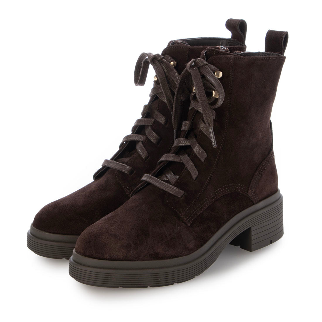 コール ハーン COLE HAAN シェリーズ レースアップ ラグ ブーツ ウォータープルーフ womens （CH ダーク チョコレート スエード ウォータープルーフ） CH ダーク チョコレート スエード ウォータープルーフ
