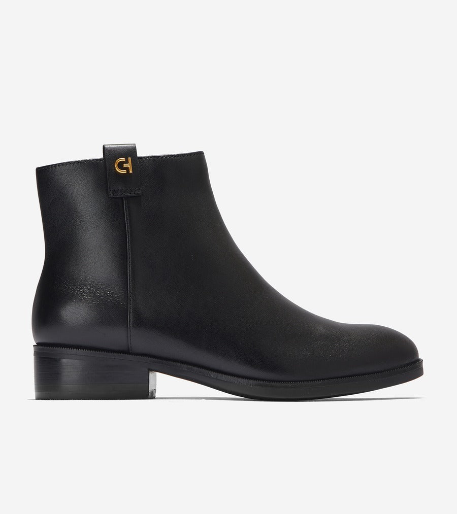 コール ハーン COLE HAAN リー ブーティー womens （ブラック レザー） ブラック レザー