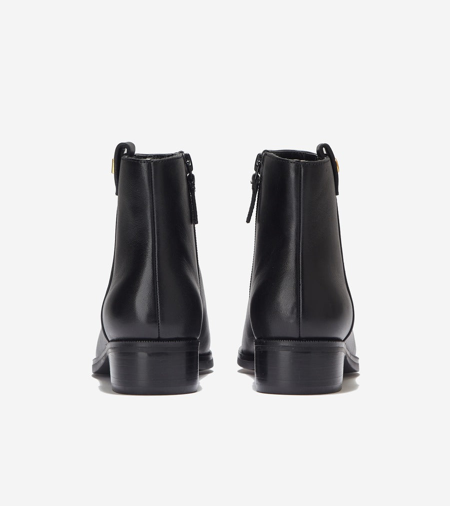 コール ハーン COLE HAAN リー ブーティー womens （ブラック レザー） ブラック レザー