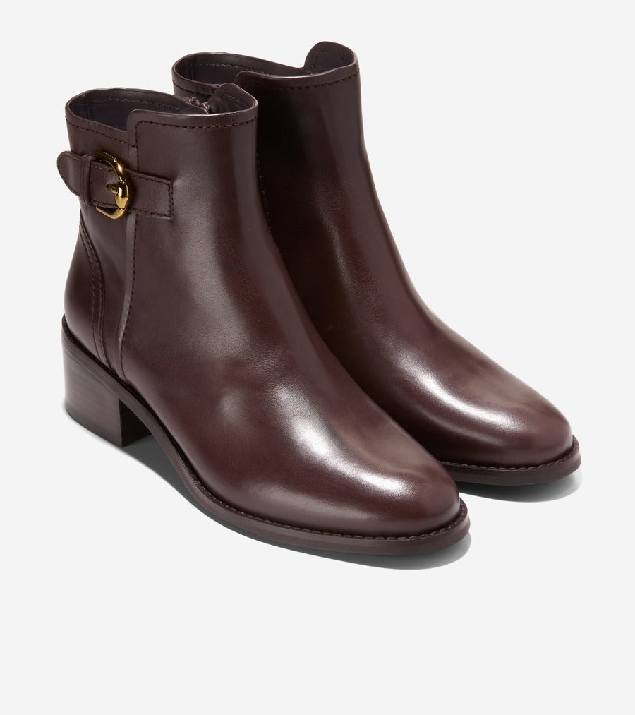 コール ハーン COLE HAAN ハンオーバー バックル ブーティー womens （CH マデイラ ブラウン レザー） CH マデイラ ブラウン レザー
