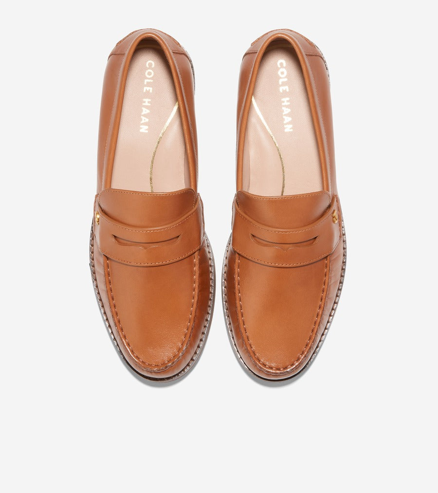 コール ハーン COLE HAAN ラックス ピンチ ペニー ローファー womens （ピーカン レザー） ピーカン レザー