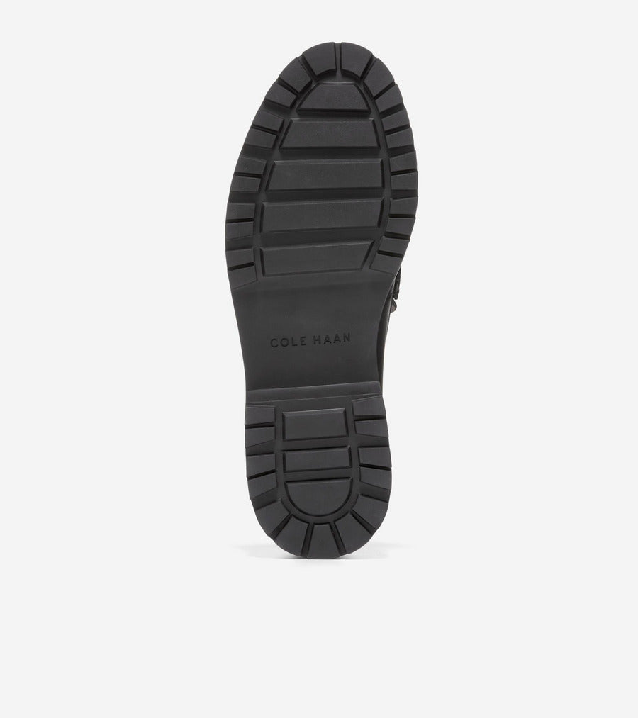 コール ハーン COLE HAAN トリーナ ラグ ローファー womens （ブラック ウォーターレジスタント レザー） ブラック ウォーターレジスタント レザー