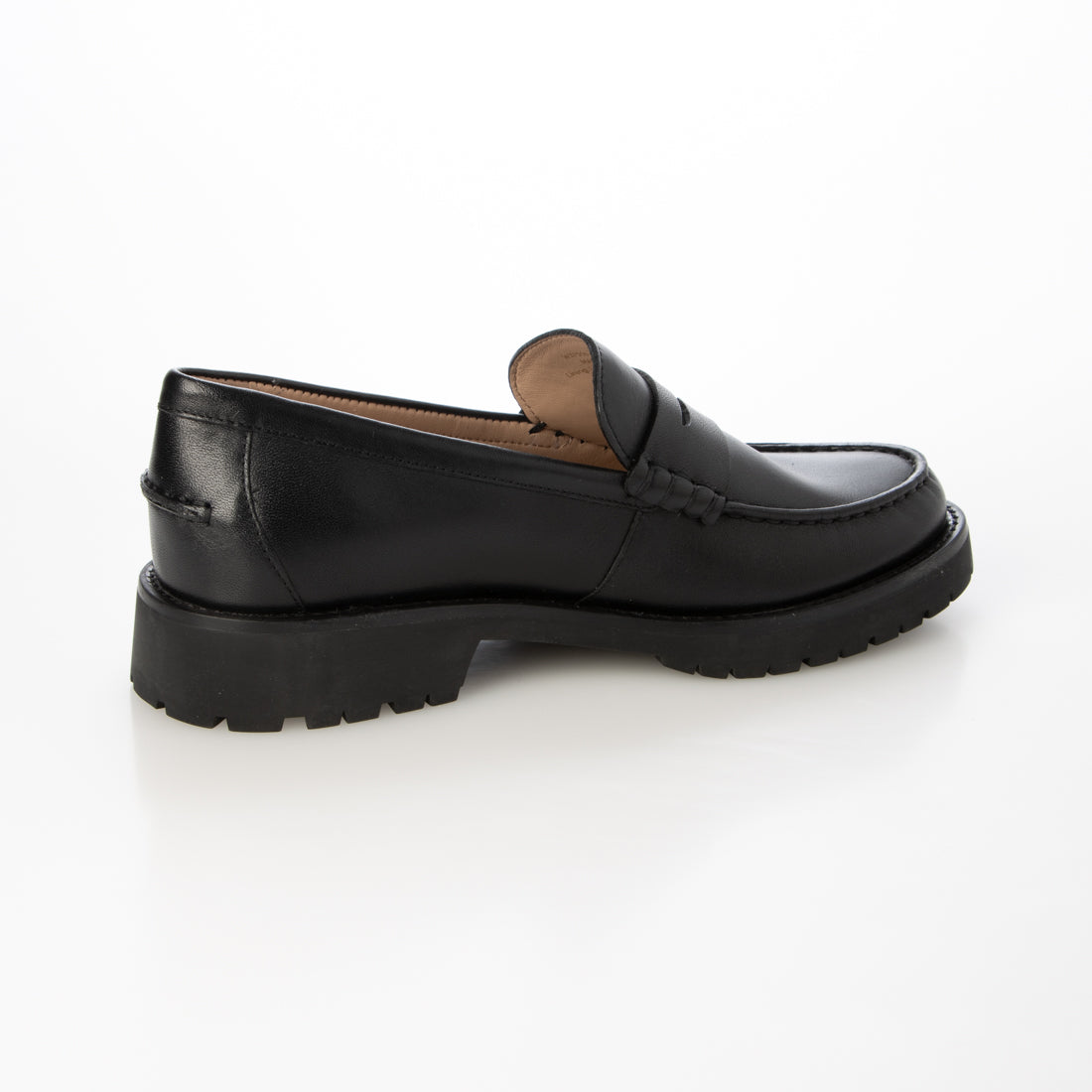 コール ハーン COLE HAAN トリーナ ラグ ローファー womens （ブラック ウォーターレジスタント レザー） ブラック ウォーターレジスタント レザー