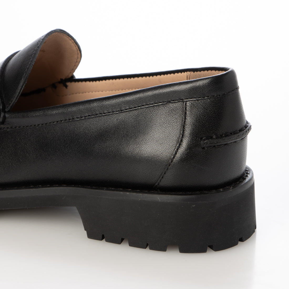 コール ハーン COLE HAAN トリーナ ラグ ローファー womens （ブラック ウォーターレジスタント レザー） ブラック ウォーターレジスタント レザー