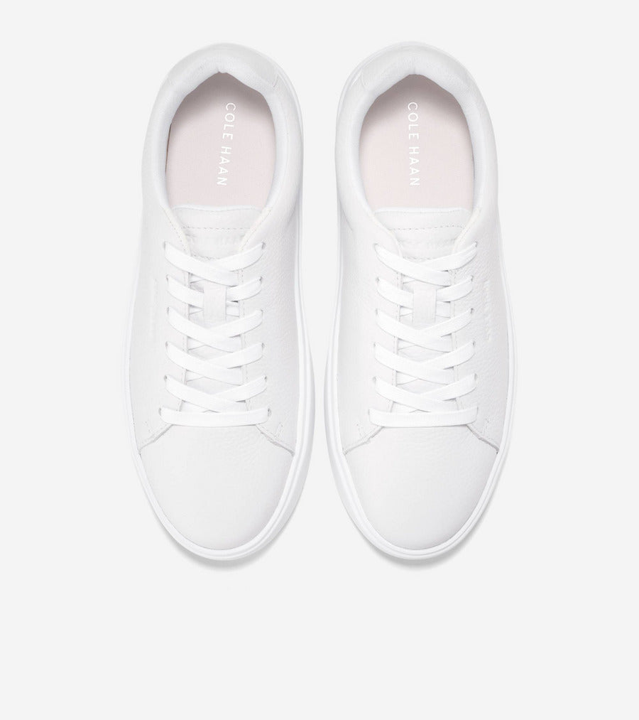 コール ハーン COLE HAAN グランド クロスコート トラベラー スニーカー womens （ホワイト ウォータープルーフ レザー） ホワイト ウォータープルーフ レザー