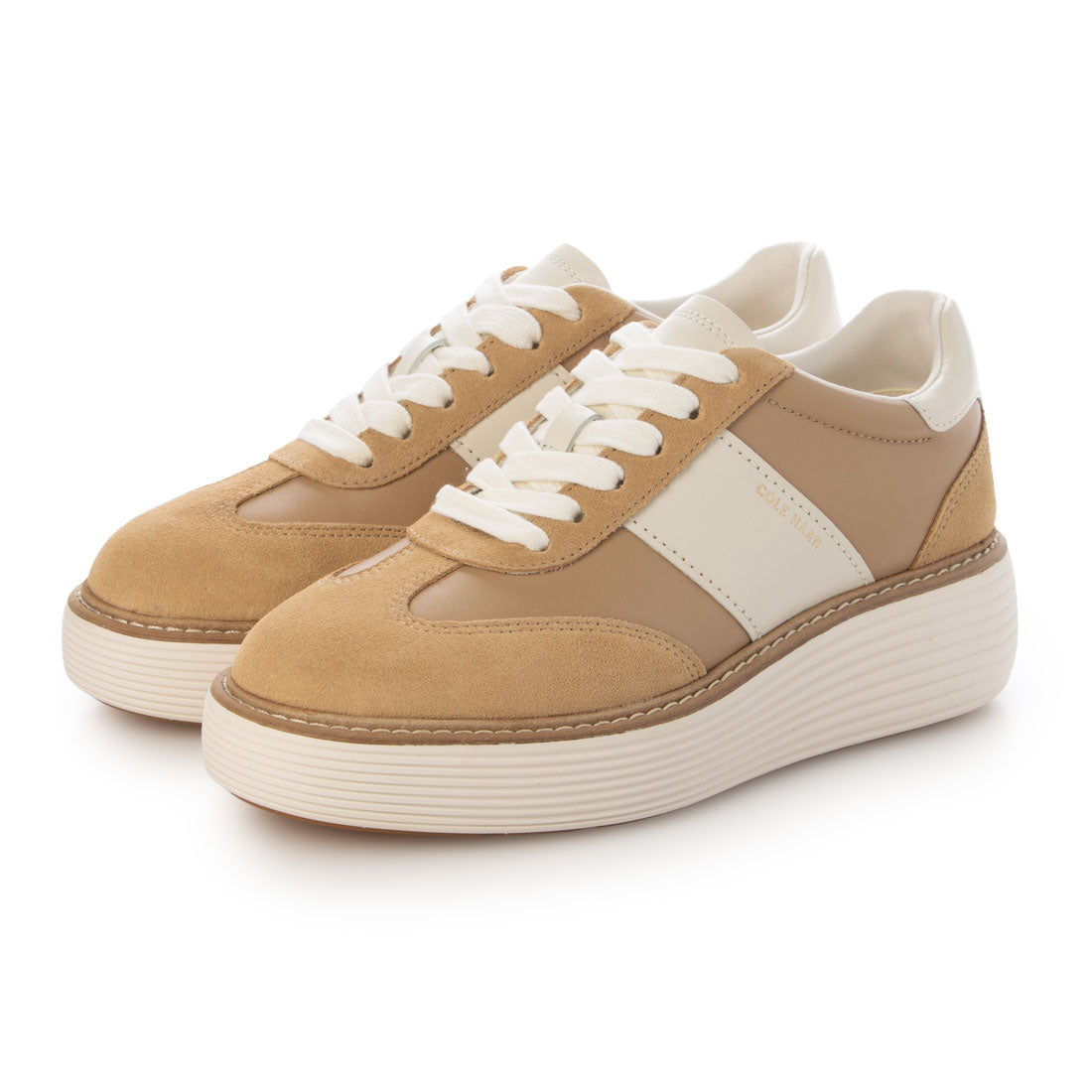 コール ハーン COLE HAAN オリジナルグランド マックス プラットフォーム スニーカー womens （CH トゥスカンサンド レザー / スエード） CH トゥスカンサンド レザー / スエード