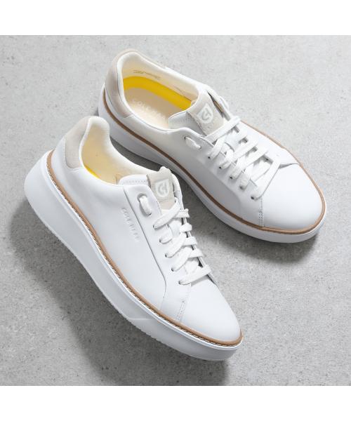 コール ハーン COLE HAAN COLE HAAN スニーカー GRANDPRO TOPSPIN SNEAKER W24775 （WHITE/DOVE/ホワイト） WHITE/DOVE/ホワイト