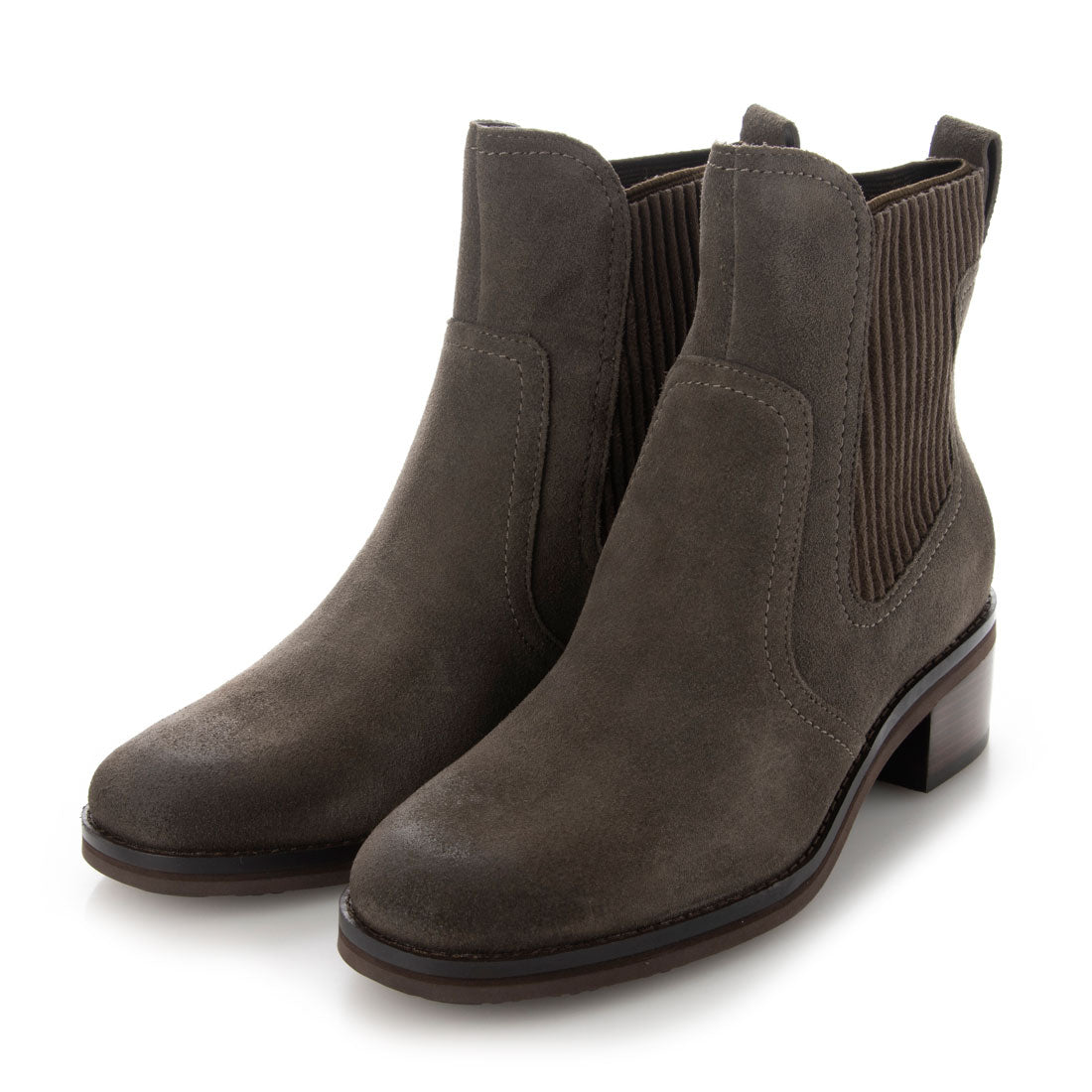コール ハーン COLE HAAN ピーツウォーターレジスタント ブーティー 45mm womens,ウォーターレジスタント ブラック オリーブ スエード