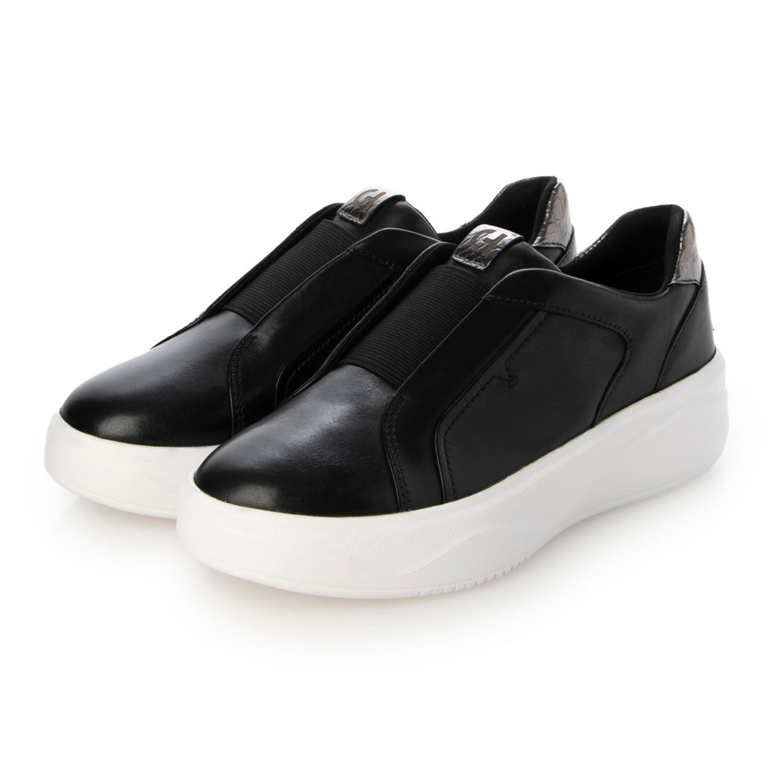 コール ハーン COLE HAAN グランドプロ デミ スリッポン スニーカー womens,ブラック/ オプティック ホワイト