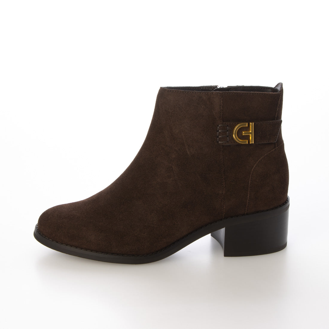 コール ハーン COLE HAAN HOLIS BUCKLE BOOTIE:DK CHOCOLA