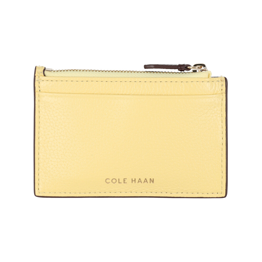 コール ハーン COLE HAAN カード ケース W/ ジップ womens （ペールバナナコンボ） ペールバナナコンボ