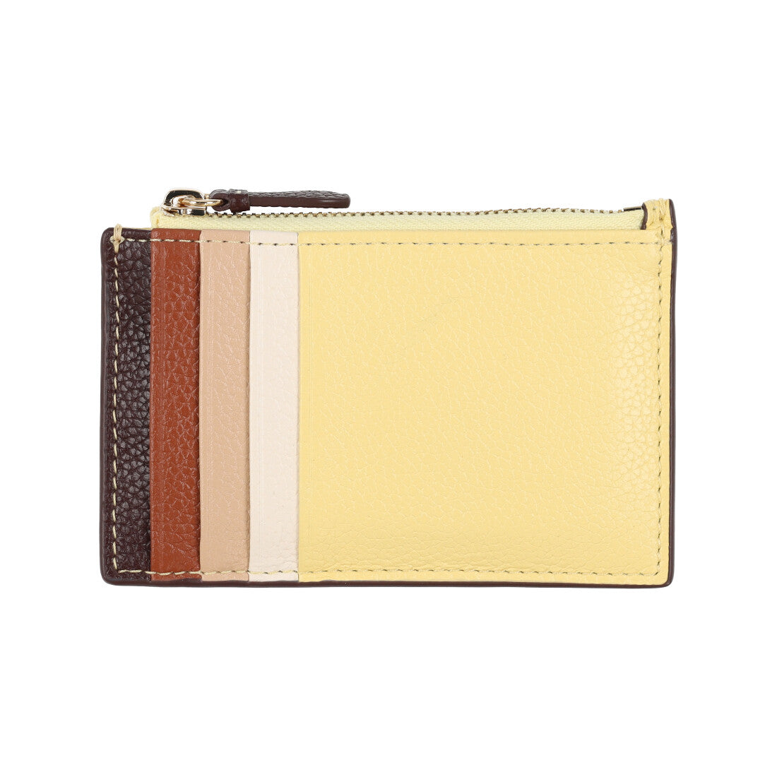 コール ハーン COLE HAAN カード ケース W/ ジップ womens （ペールバナナコンボ） ペールバナナコンボ