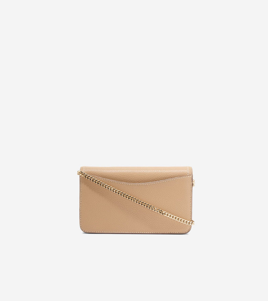 コール ハーン COLE HAAN レイトン ウォレット オンアチェーン womens （トスカンサンド） トスカンサンド