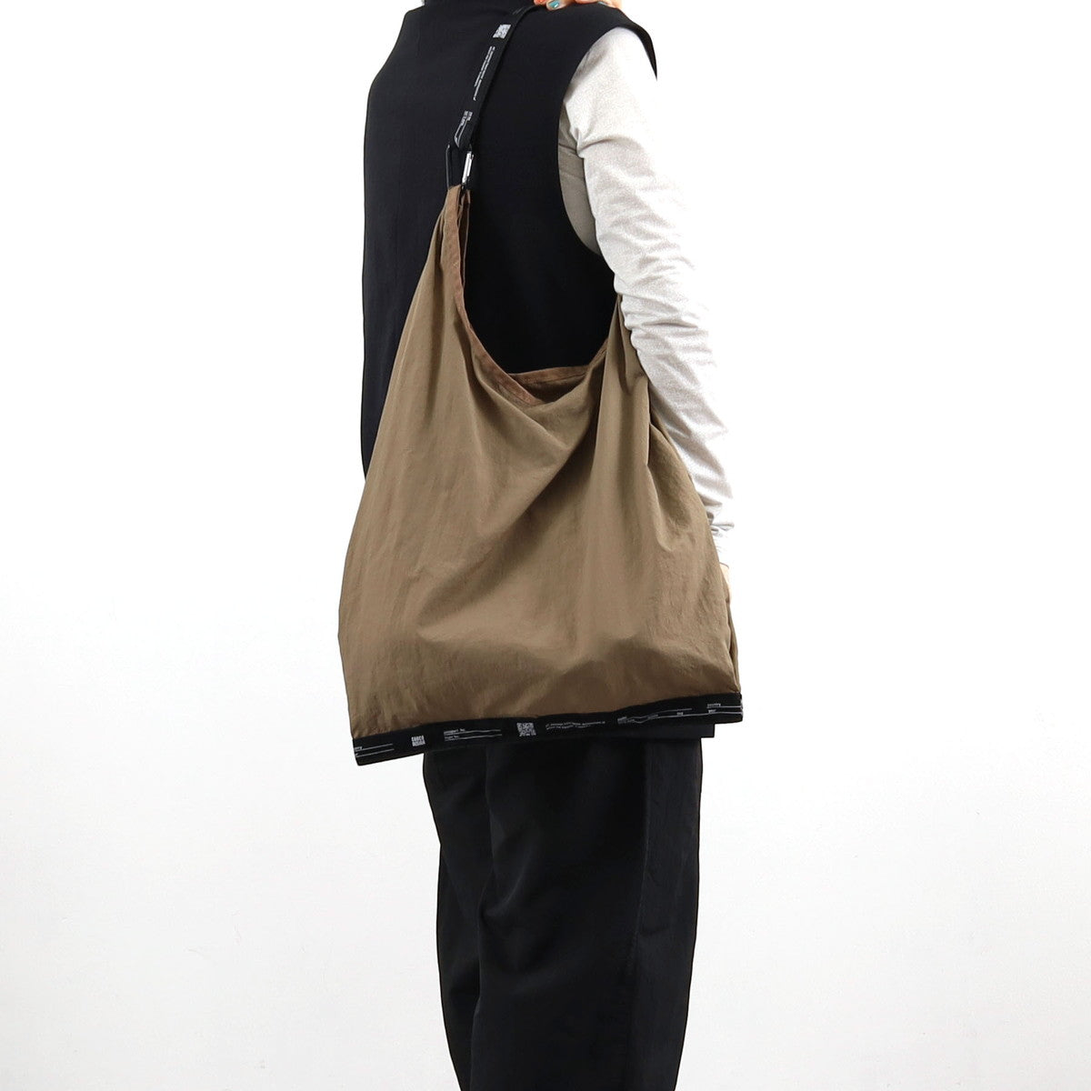 クーコ COOCO ナイロンマルシェ型バッグ／A4対応