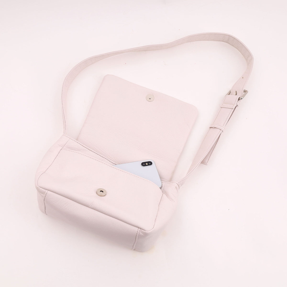 クーコ COOCO ソフトフェイクレザーショルダーバッグ