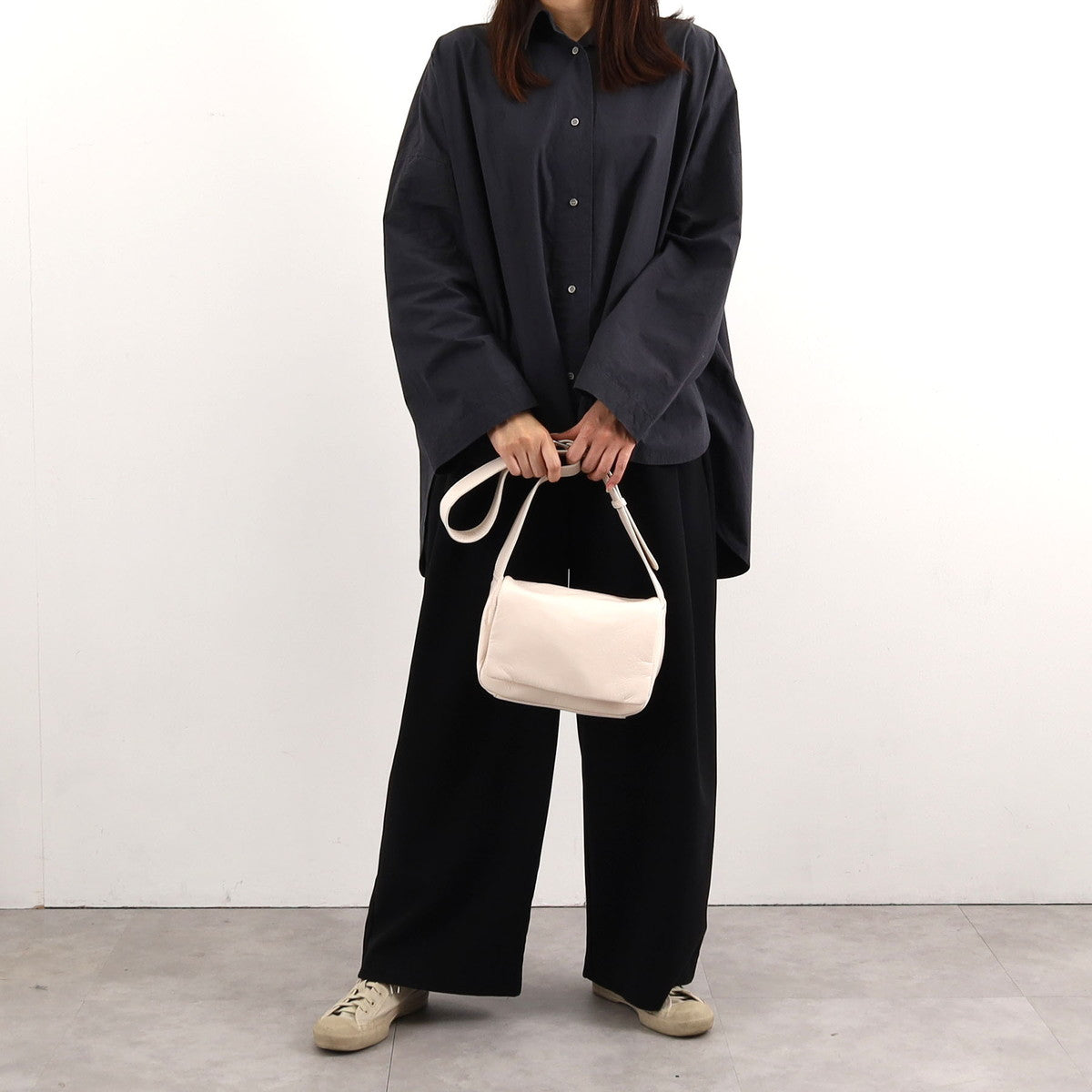 クーコ COOCO ソフトフェイクレザーショルダーバッグ