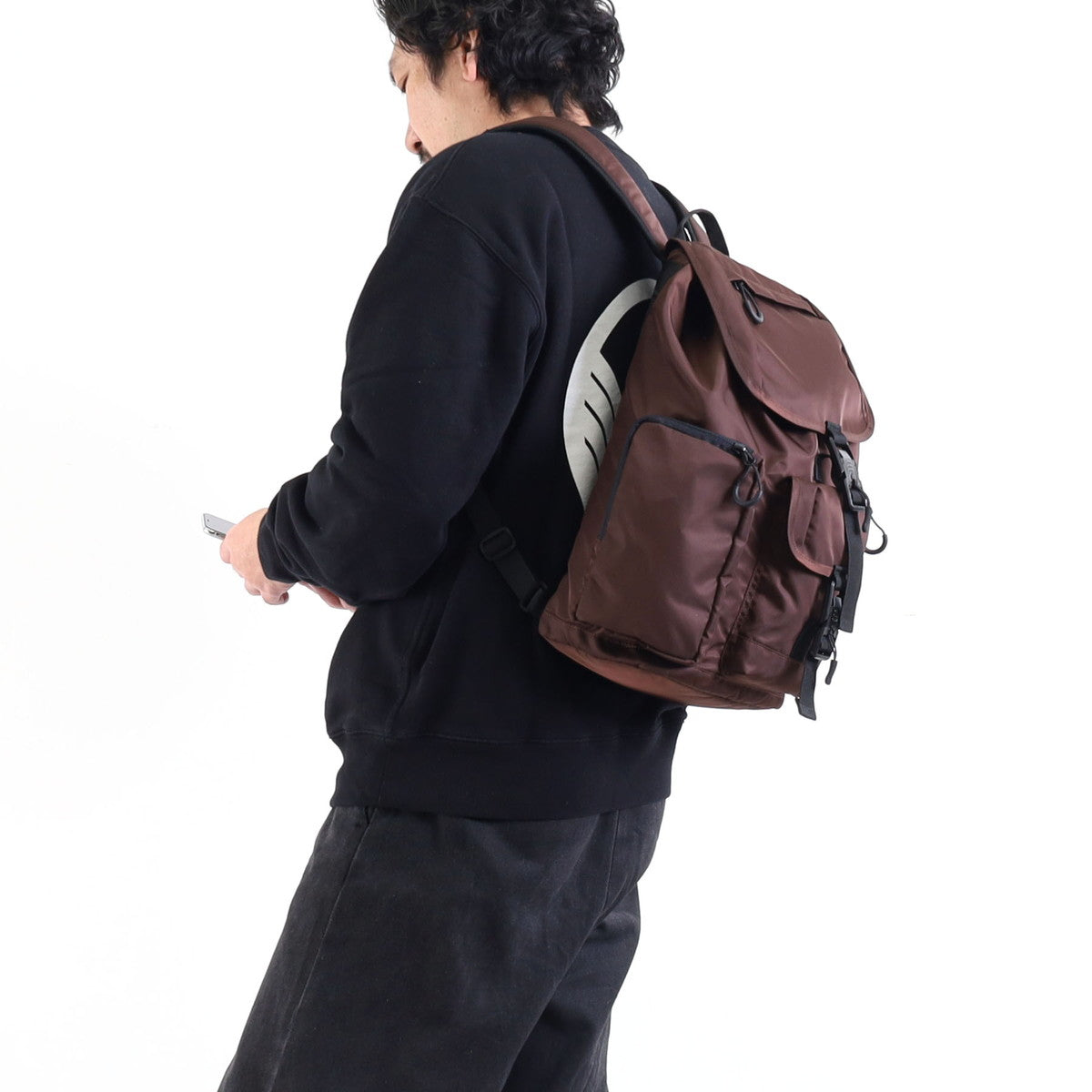 クーコ COOCO フロント3ポケットフラップBACKPACK／A4対応