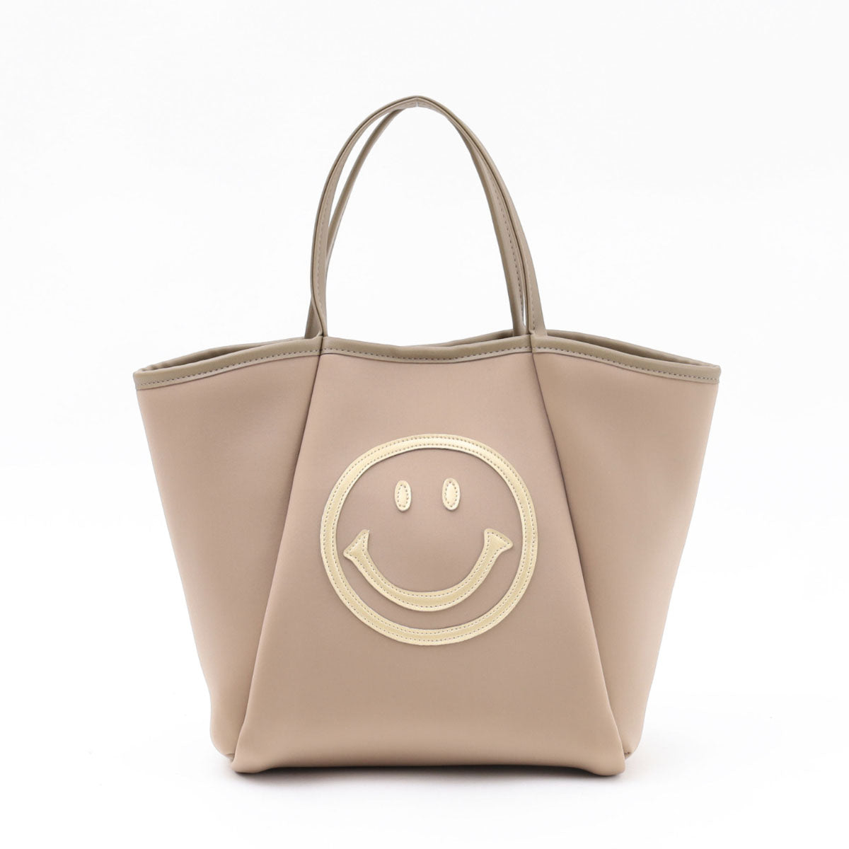 クーコ COOCO SMILEY／ダイバー素材トートバッグ