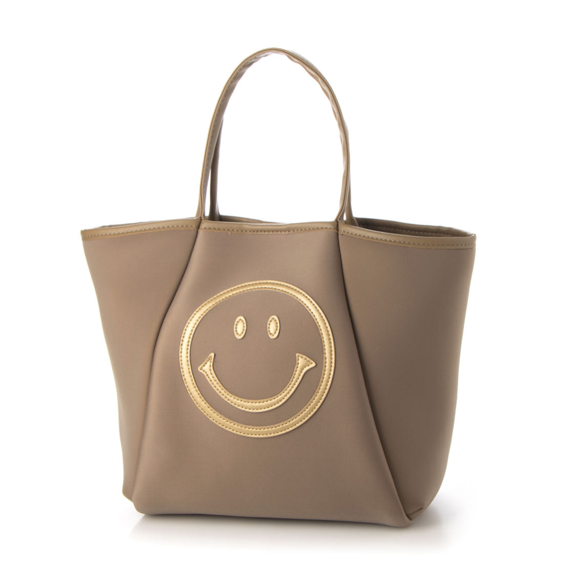 クーコ COOCO SMILEY／ダイバー素材トートバッグ