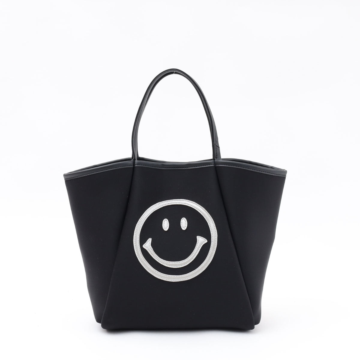 クーコ COOCO SMILEY／ダイバー素材トートバッグ