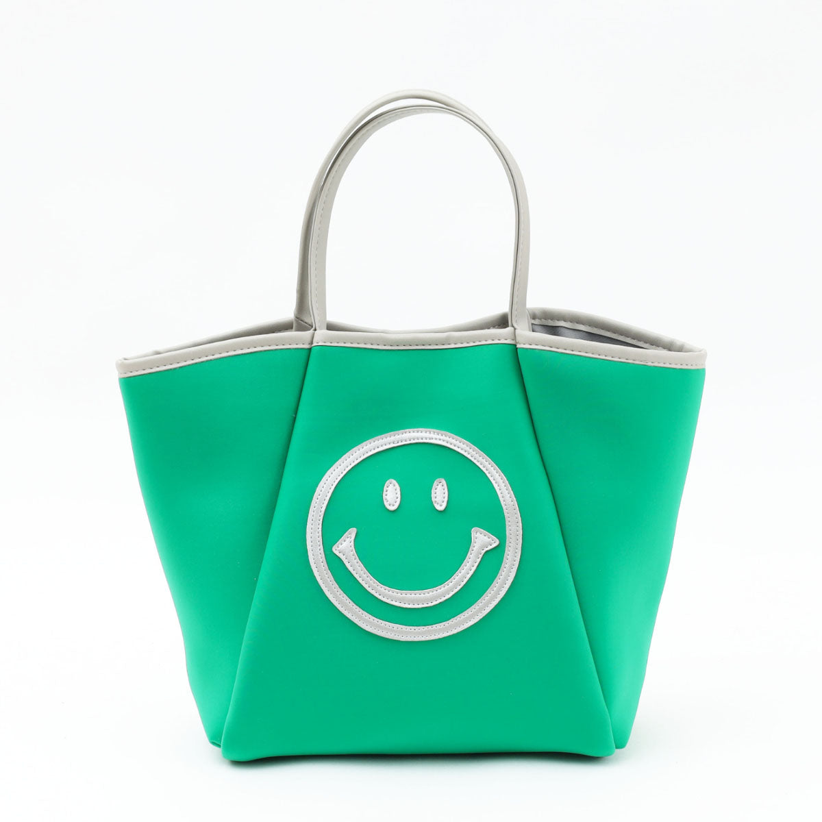 クーコ COOCO SMILEY／ダイバー素材トートバッグ