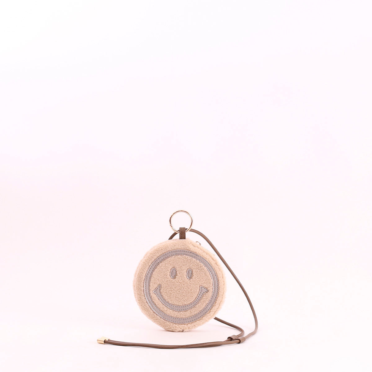 COOCO SMILEY/Boa neck pouch