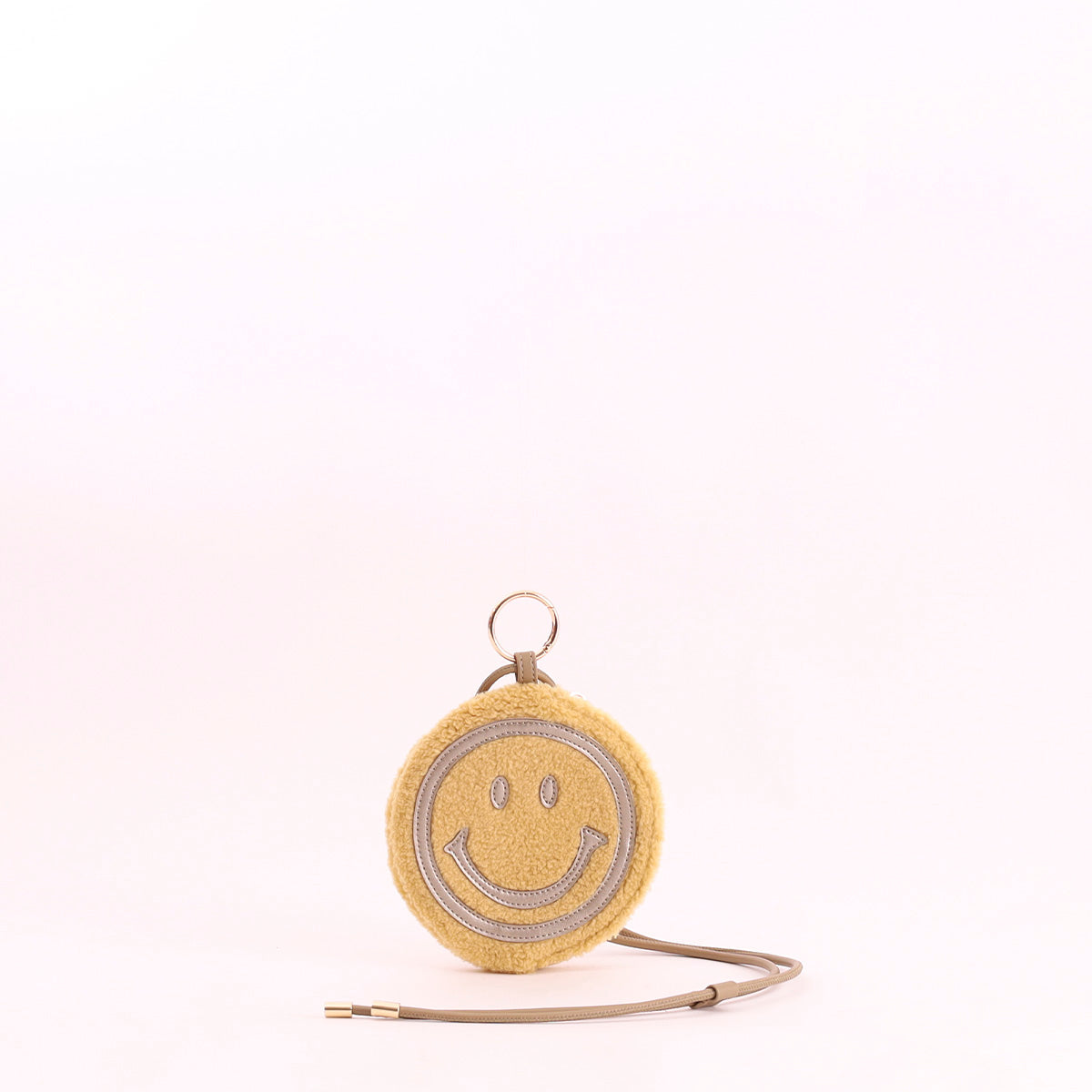 COOCO SMILEY/Boa neck pouch