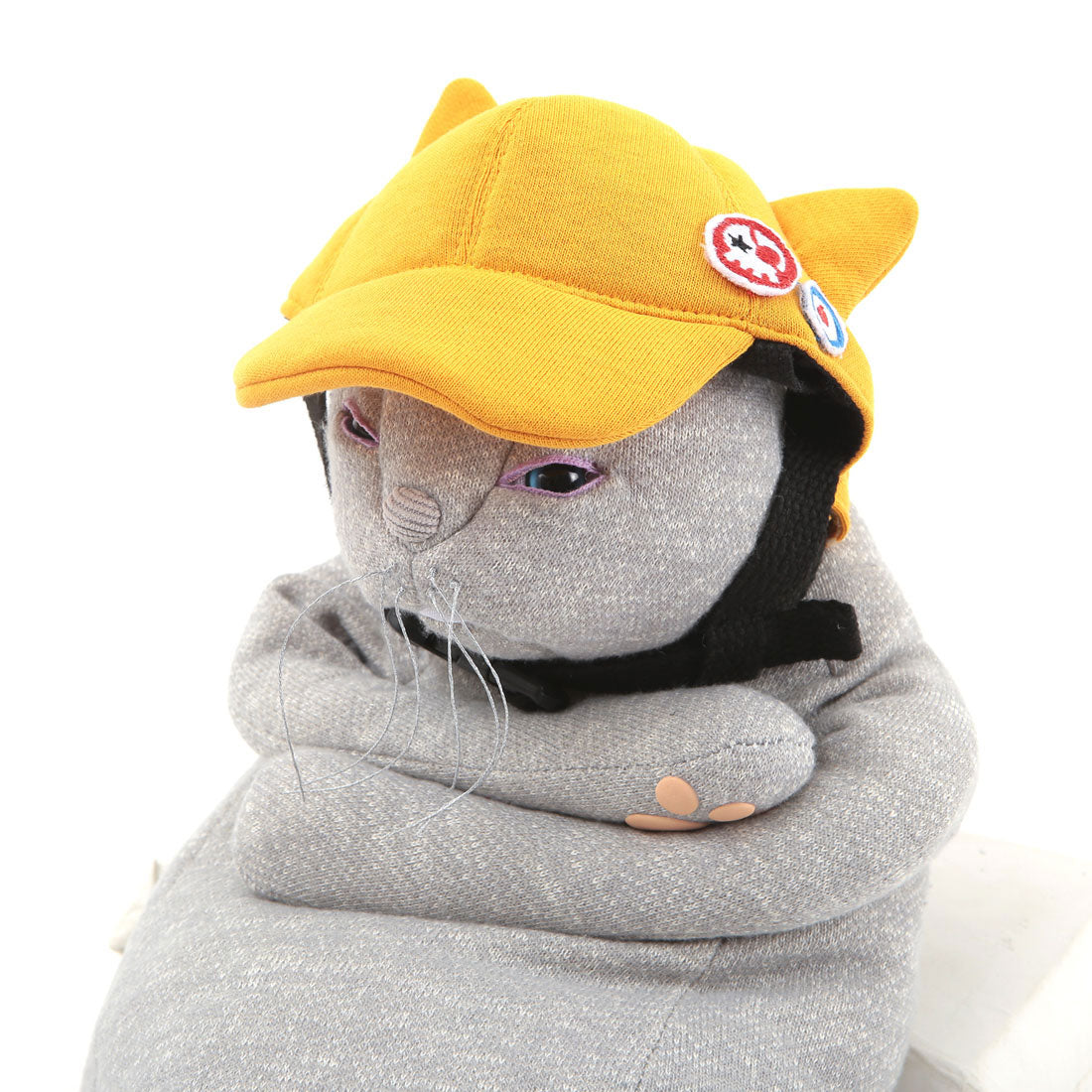 クーコ COOCO エヴァンゲリオン ペット ペット用 アスカ キャップ【返品不可商品】,イエロー
