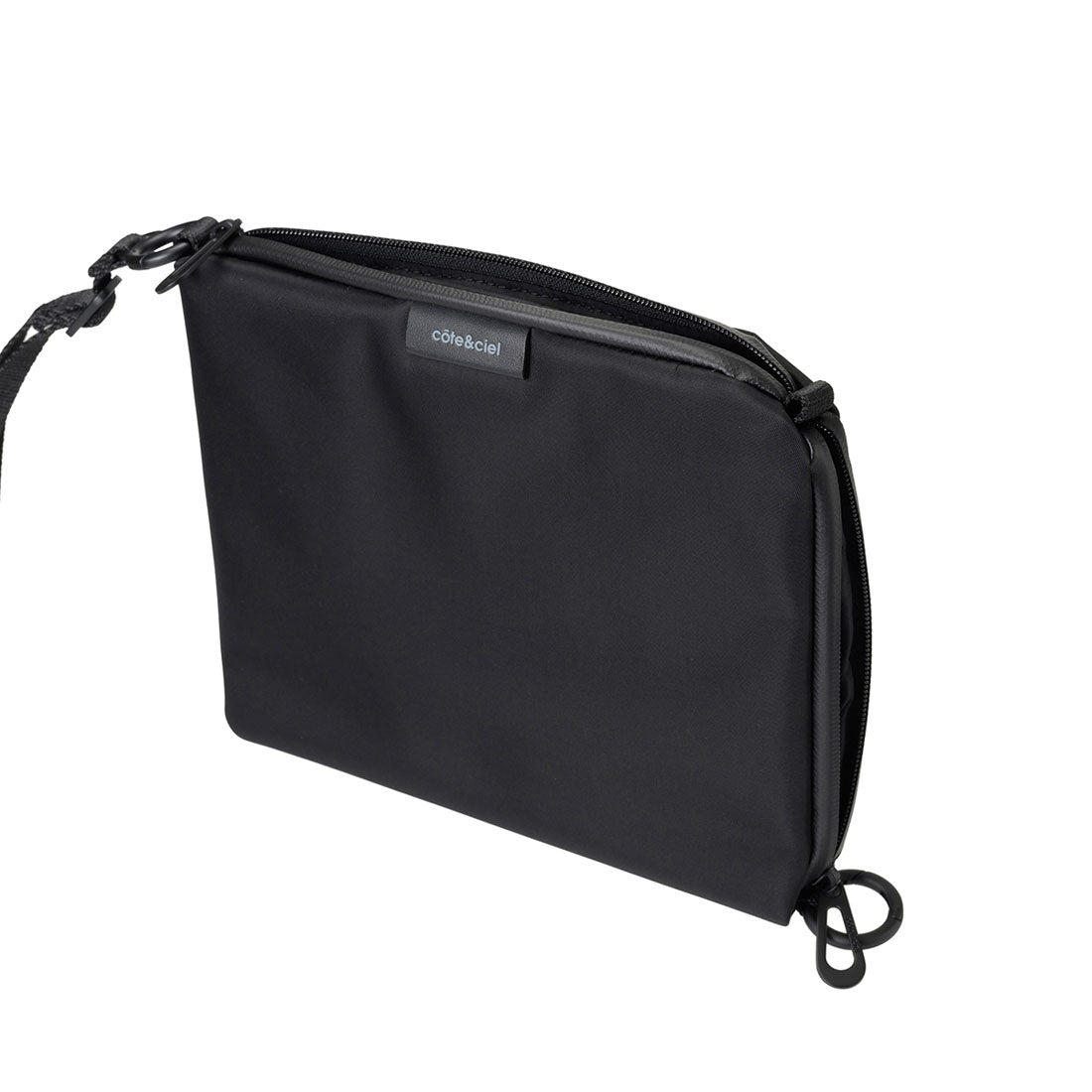 Cote&Ciel Shoulder Bag in S SLEEK NYLON 28932 BLACK