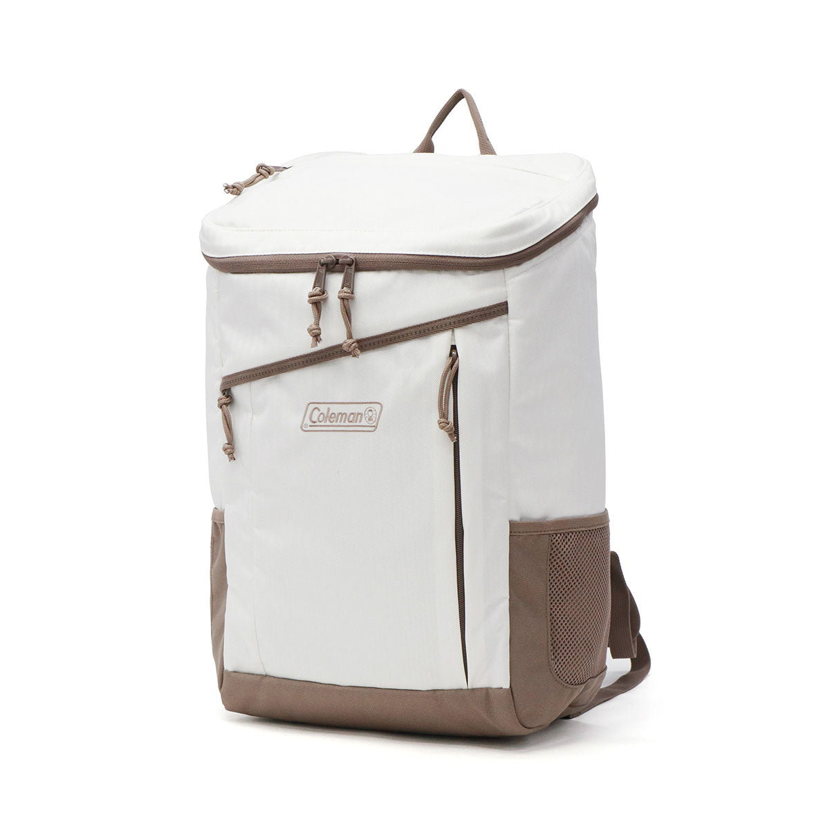 コールマン Coleman 公認販売店 リュック 20L ウォーカー メンズ レディース 通学 通勤 大容量 ブランド カジュアル おしゃれ 軽量 軽い A4 パソコン 撥水 WALKER スクエアバックパック20 （ホワイトヘリンボーン） ホワイトヘリンボーン