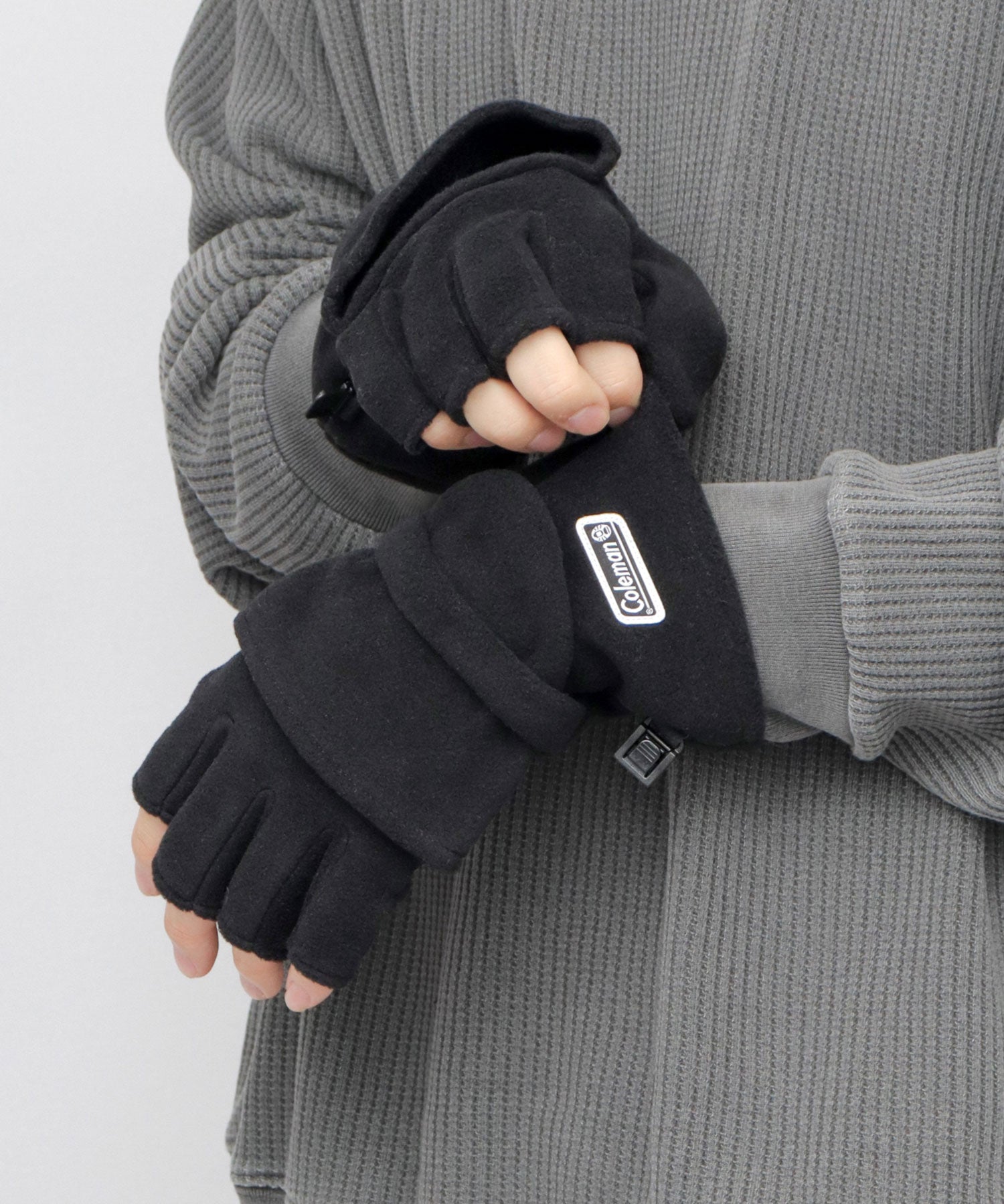 コールマン Coleman 手袋 フィンガーレス メンズ （ブラック） ブラック