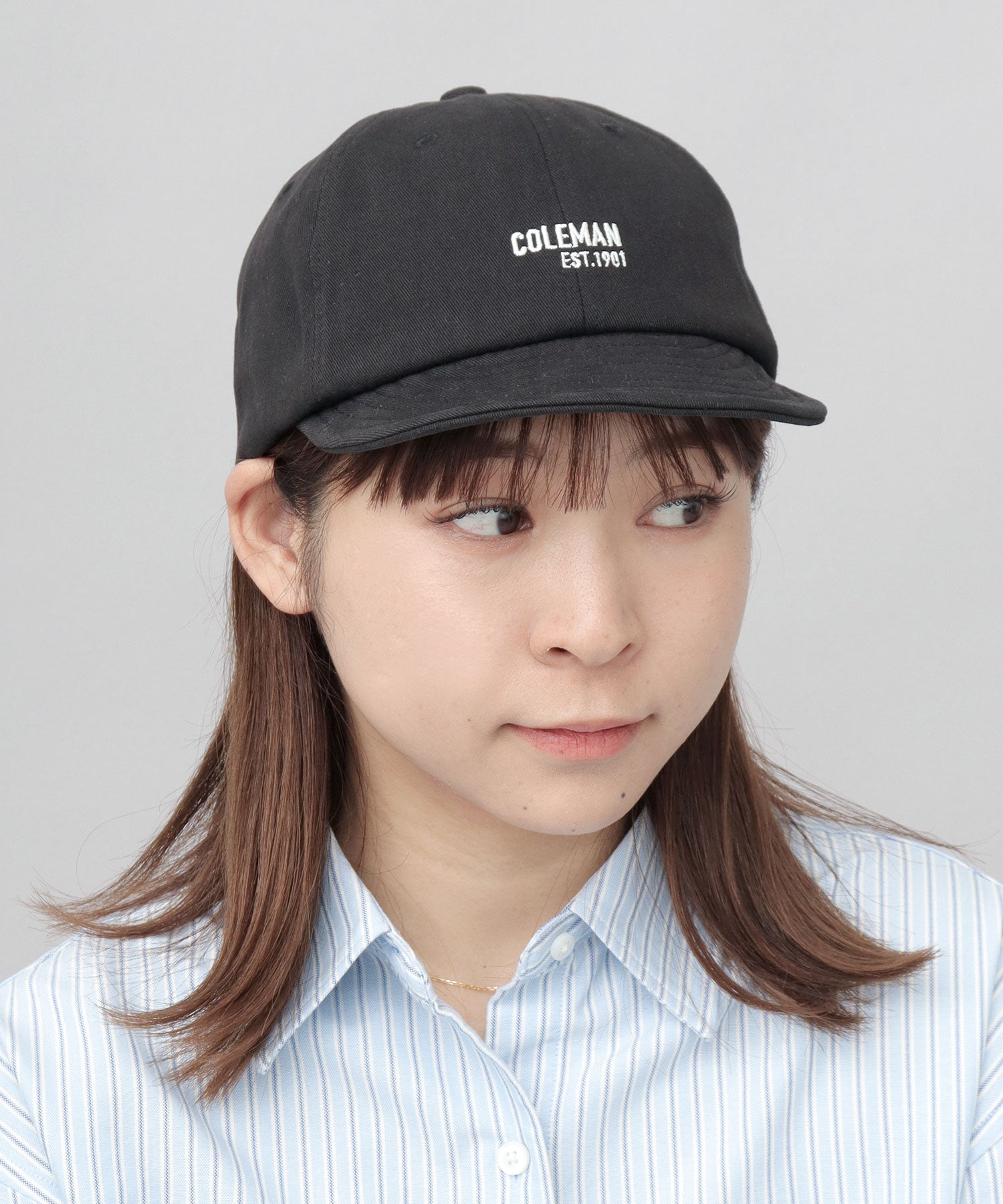 コールマン Coleman Coleman刺繍 アンパイアキャップ 吸水速乾スベリ使用 （ブラック） ブラック