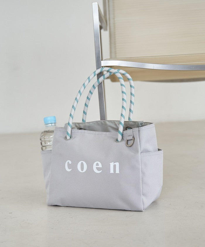 coen ロゴ キャンバストートバッグ（Mサイズ） MD.GRAY