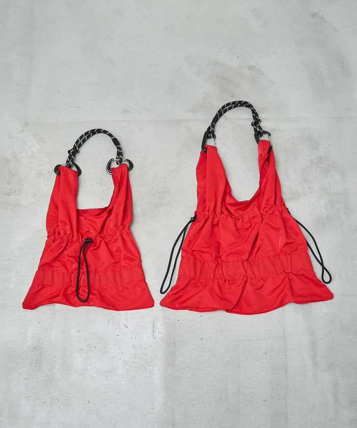 2WAY パラコードギャザートートバッグ（Ｍ） OLIVE