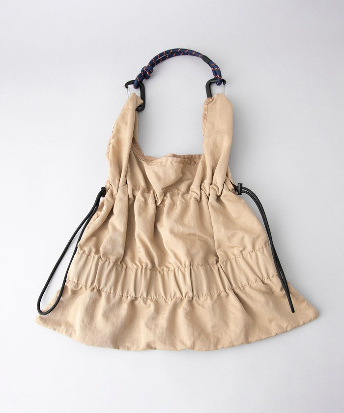 2WAY パラコードギャザートートバッグ（Ｍ） OLIVE