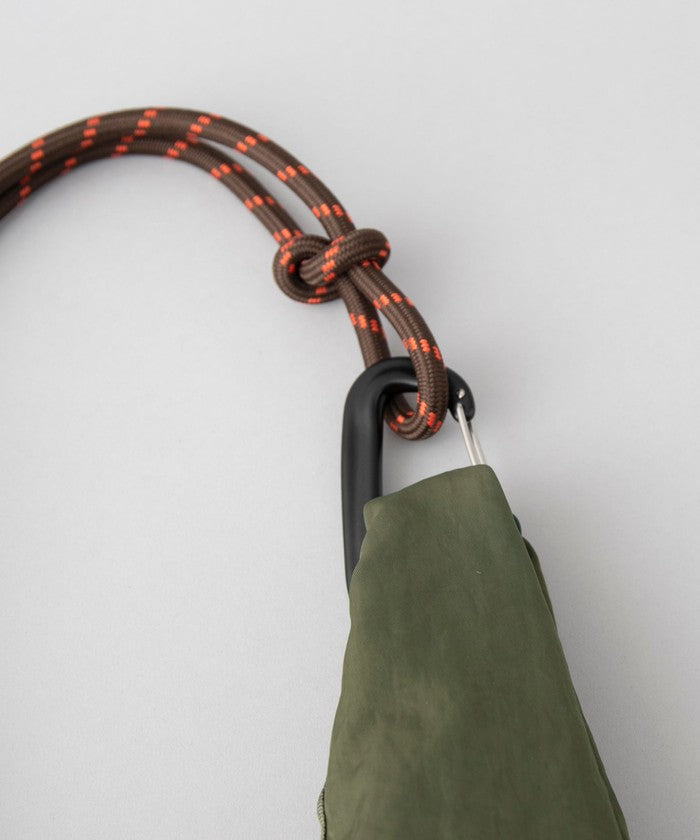 2WAY パラコードギャザートートバッグ（Ｍ） OLIVE