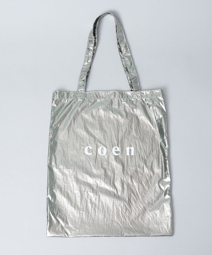 コーエン coen coen ロゴショップトート （SILVER） SILVER