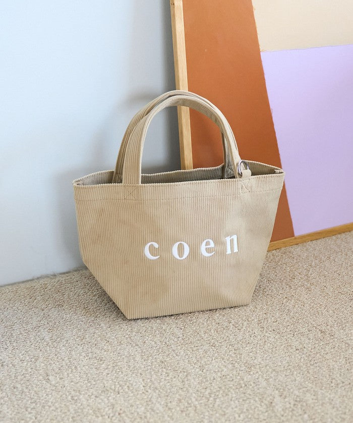 コーエン coen coen ロゴトート S F/W （BEIGE） BEIGE