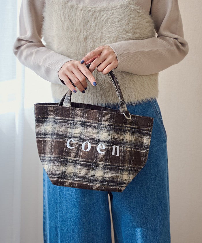 コーエン coen coen ロゴトート S F/W （BEIGE） BEIGE